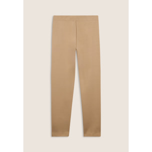 Pantaloni in viscosa con fondo asimmetrico