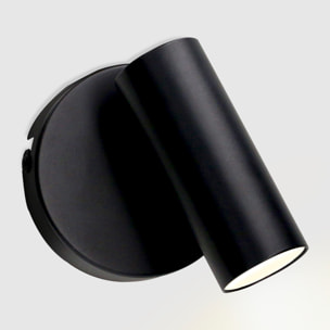 Forlight Foco LED Integrado Negro Prismatizado - Iluminación Moderna para Hogar - Acero y Policarbonato Duradero - Serie Logos Single 4000K