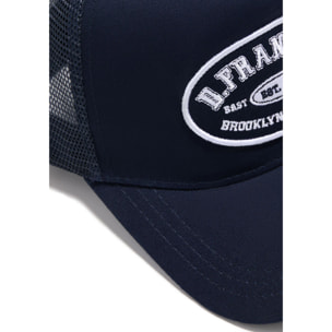 Gorra Trucker Parche Azul Marino