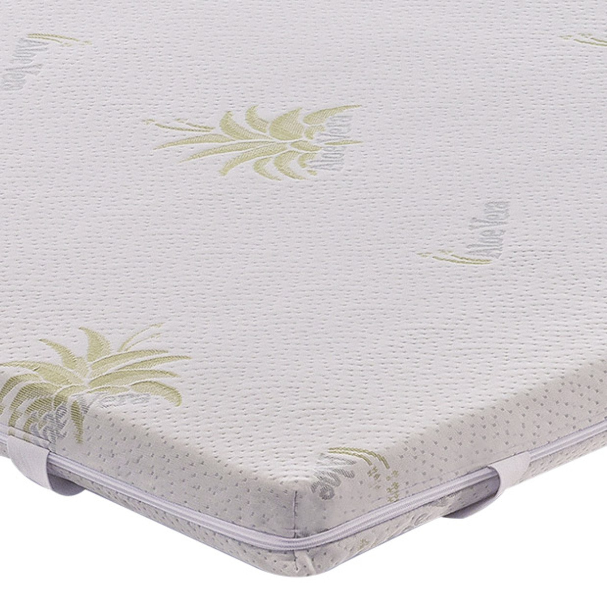 Topper 200x200 in Memory Foam - Alto 5 cm - Sfoderabile - 9 Zone di comfort