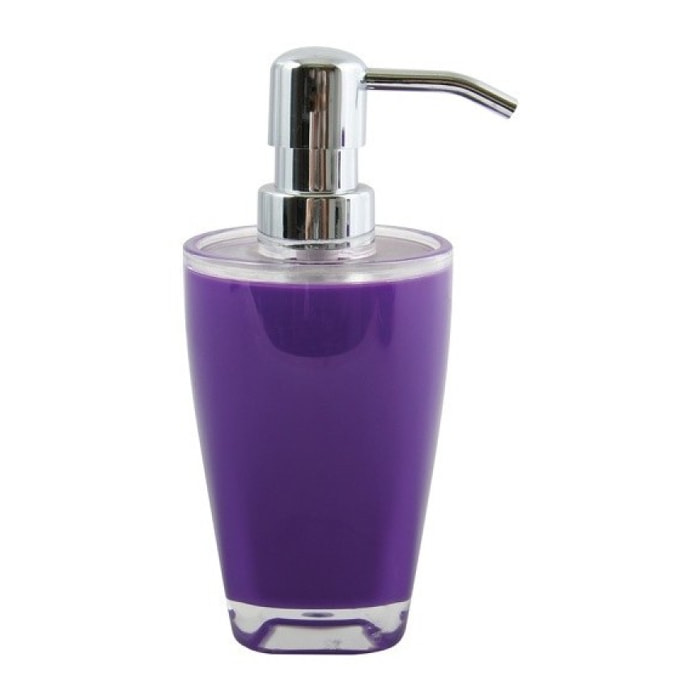 Distributeur de savon Acrylique TAHITI Violet MSV