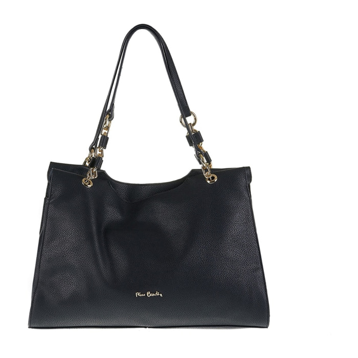 Borsa a spalla da donna Made in Italy - Modello Zelia Elite - 100% pelle - 38.0 x 26.5 x 12.0 cm