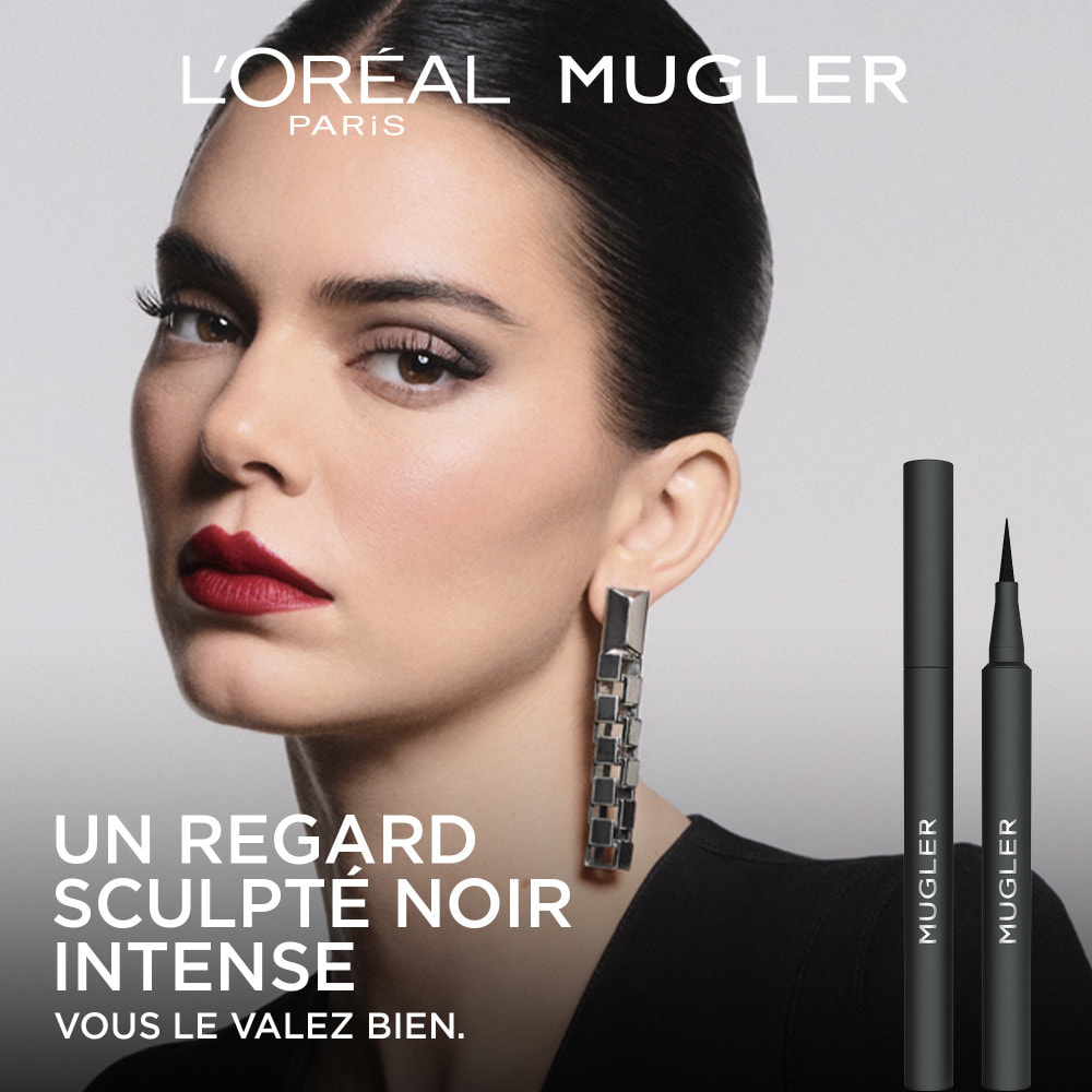 L'Oréal Paris x Mugler x Sculptural Eyeliner Feutre Noir