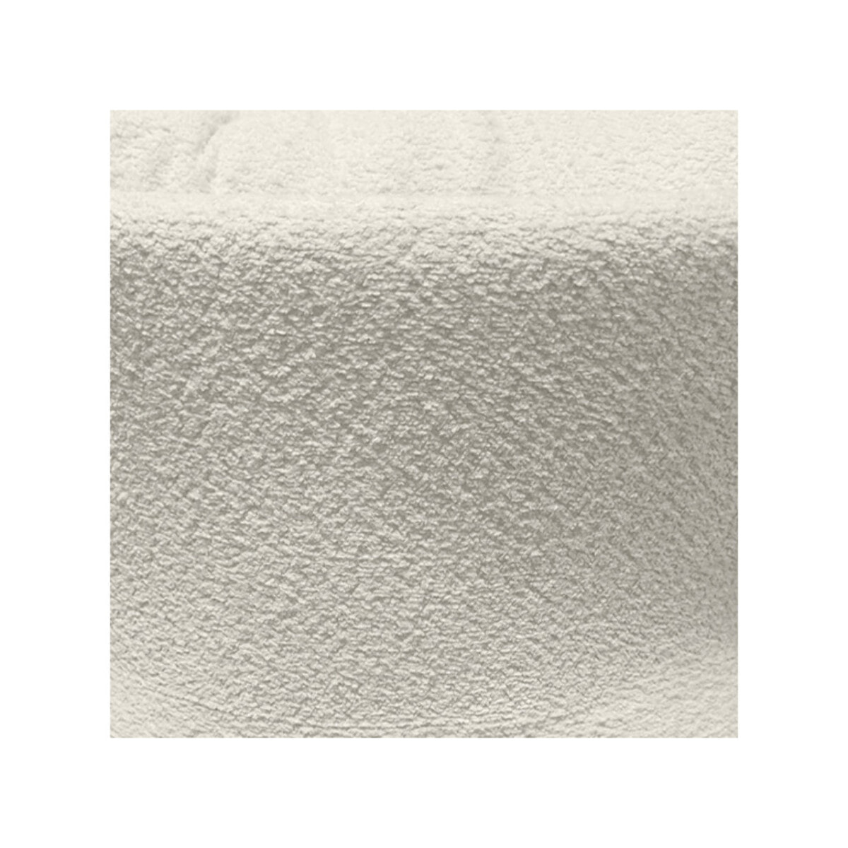 Fauteuil pivotant 360° en tissu bouclette - ORIGANO