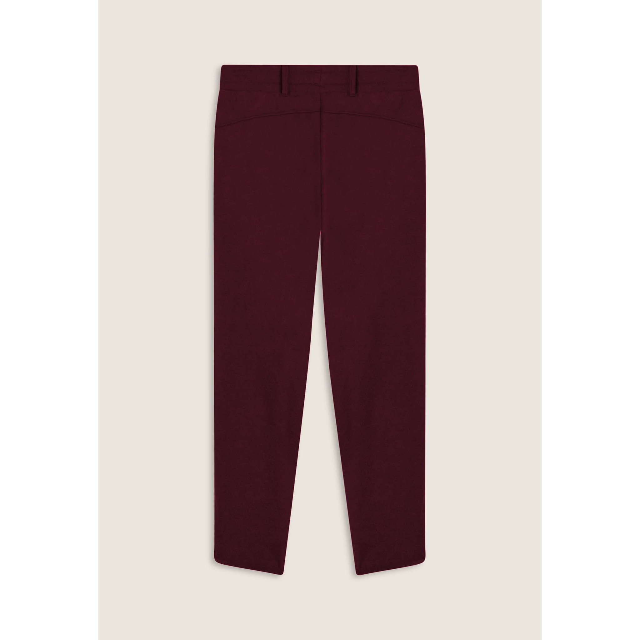 Pantaloni slim fit con spacchi laterali