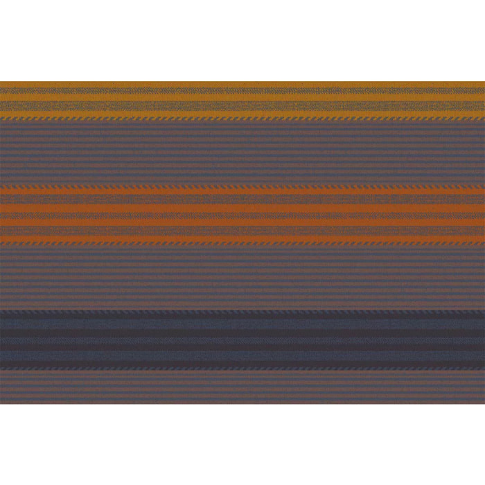 Set pur coton motif jacquard brun marron Mille bambous onyx