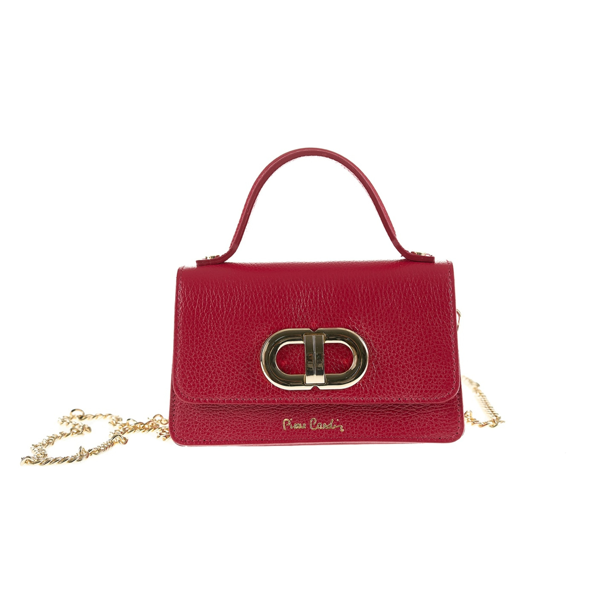 Borsa a mano da donna Made in Italy - Modello Aurélia Nova - 100% pelle - 19.5 x 10.0 x 7.0 cm