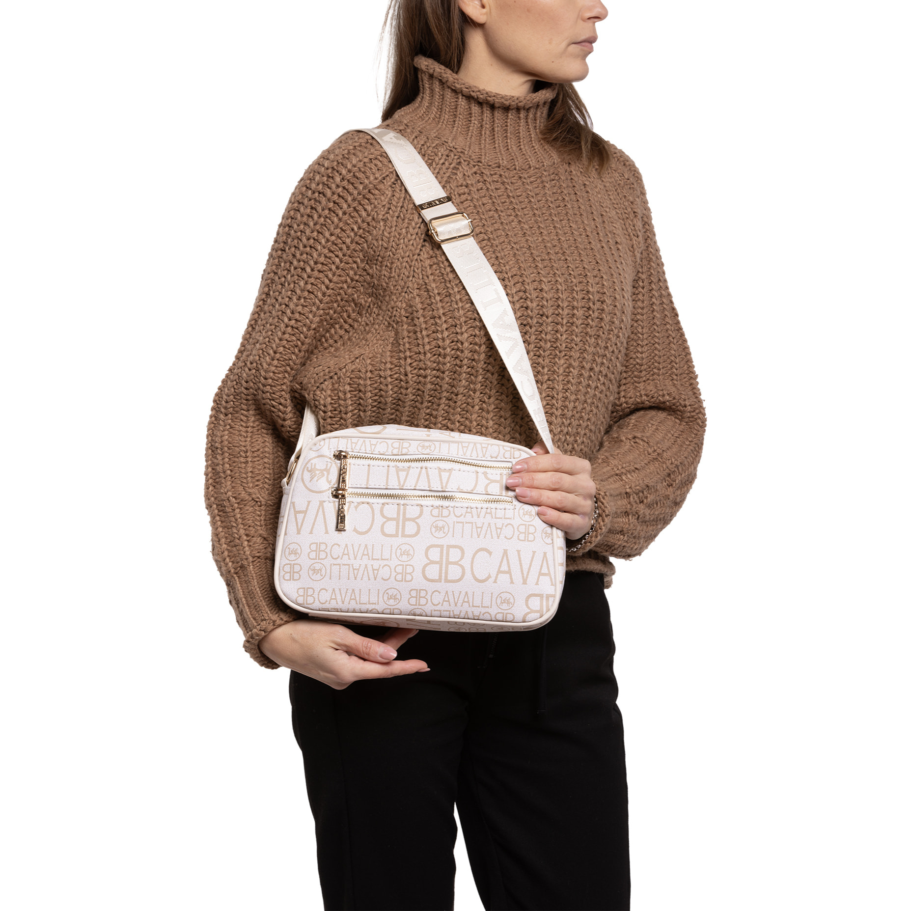 Borsa a tracolla  da donna ecopelle Prodotto Vegano 18x27x10 cm