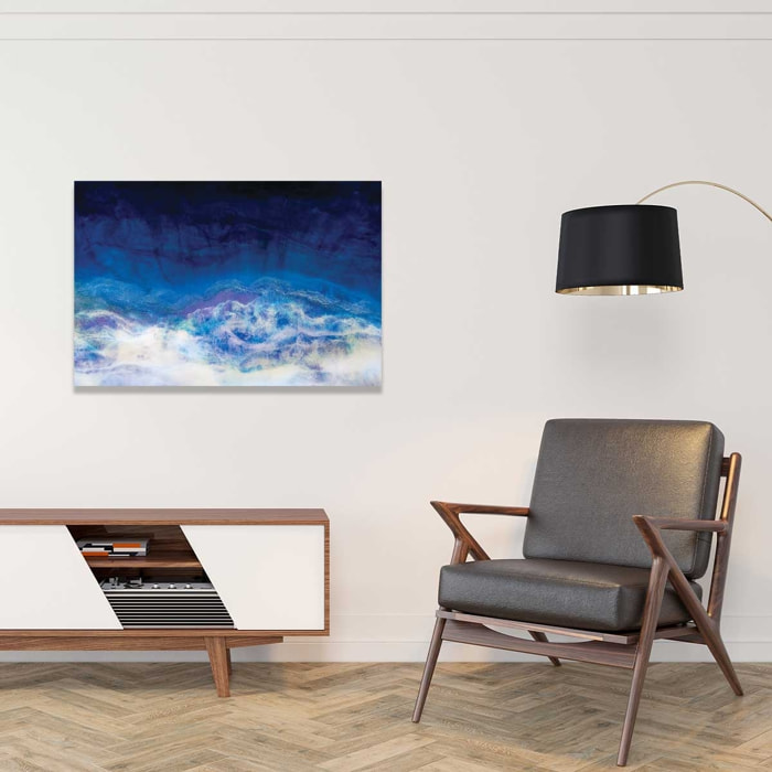 Tableau bleu glacier Tableau alu Dibond