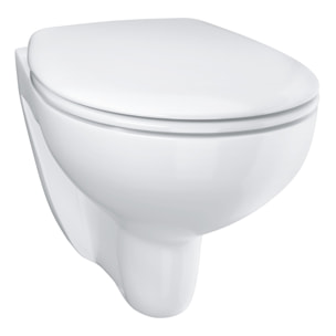 pack Bati-support Geberit UP100 + plaque Delta50 + cuvette Grohe  Bau Ceramic sans bride + abattant softclose (BauGeb2)