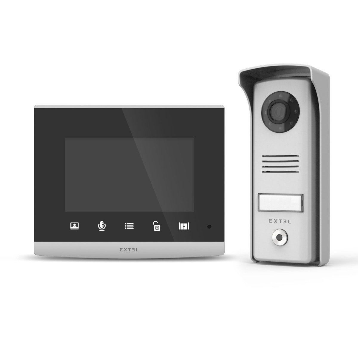 Visiophone filaire Extel Compact avec adaptateur modulaire