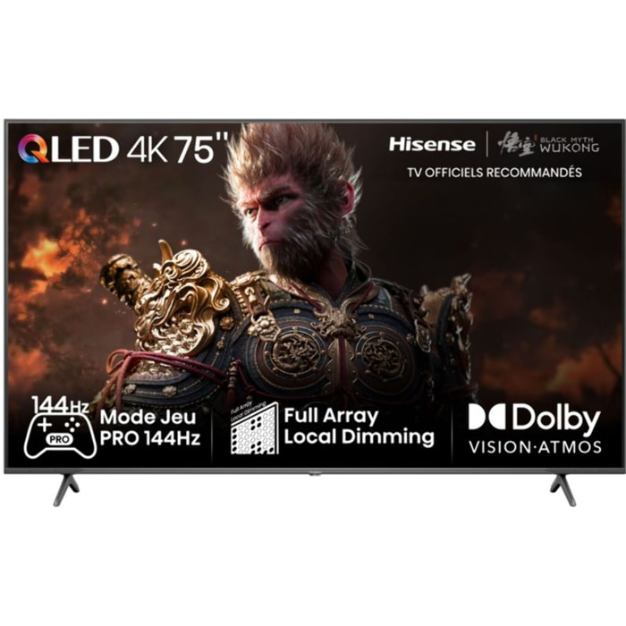 TV QLED HISENSE 75E7NQ PRO 2024