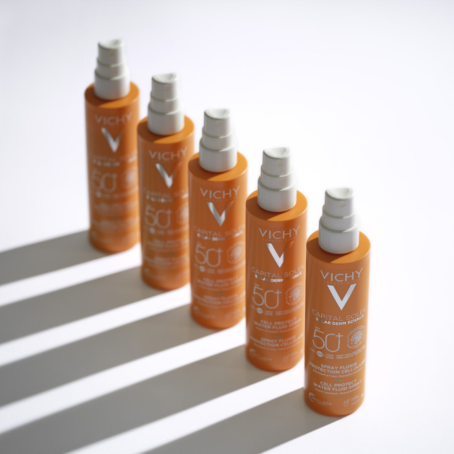 Capital Soleil SPF50+ - Fluide Solaire Corps et Visage 200 ml