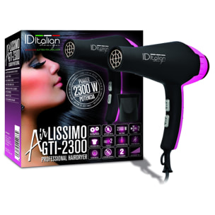 Sèche-cheveux gti 2300 airlissimo rose2300w