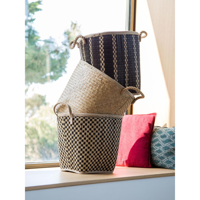 LE MARQUIER - Panier Osier Tresse Rond