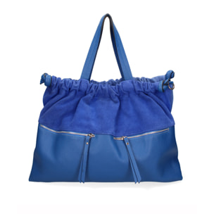 Borsa Shopper da donna In Vera pelle Made in Italy 42x32x18 cm