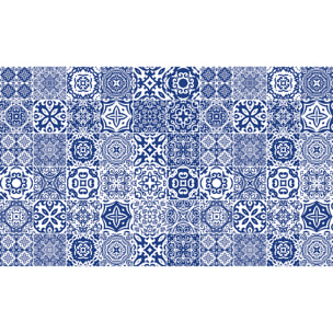 Stickers muraux - Sticker Mural Carrelage adhésif Cuisine Salle de Bain - 60 STICKERS CARRELAGES AZULEJOS BARBARA