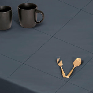 Mantel antimanchas LAO AZUL - 100% algodón