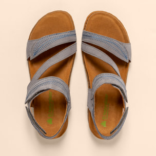 Sandalias N5810 NOBUCK LAVADO DENIM/PANGLAO color Denim