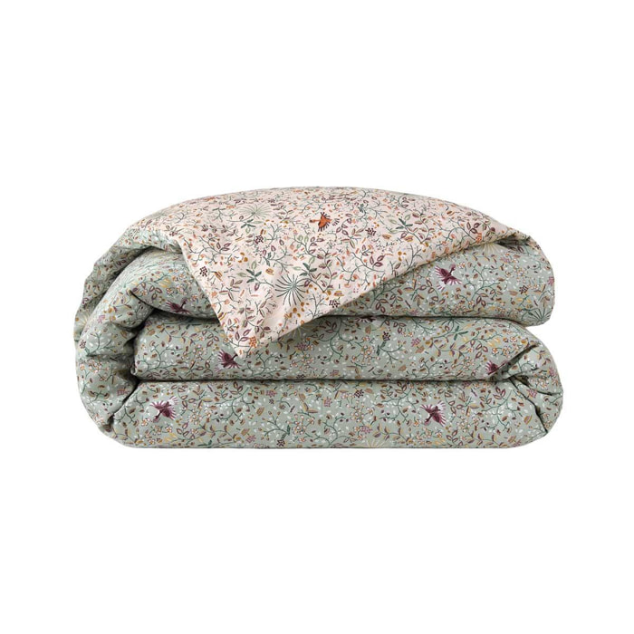 Housse de couette en satin de coton lavé 80 fils/cm², Corinthe