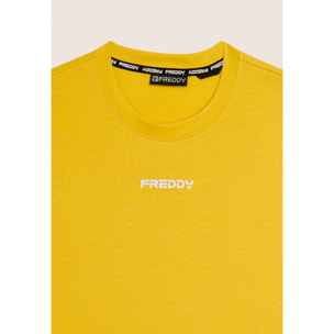 T-shirt in cotone a manica corta con logo FREDDY