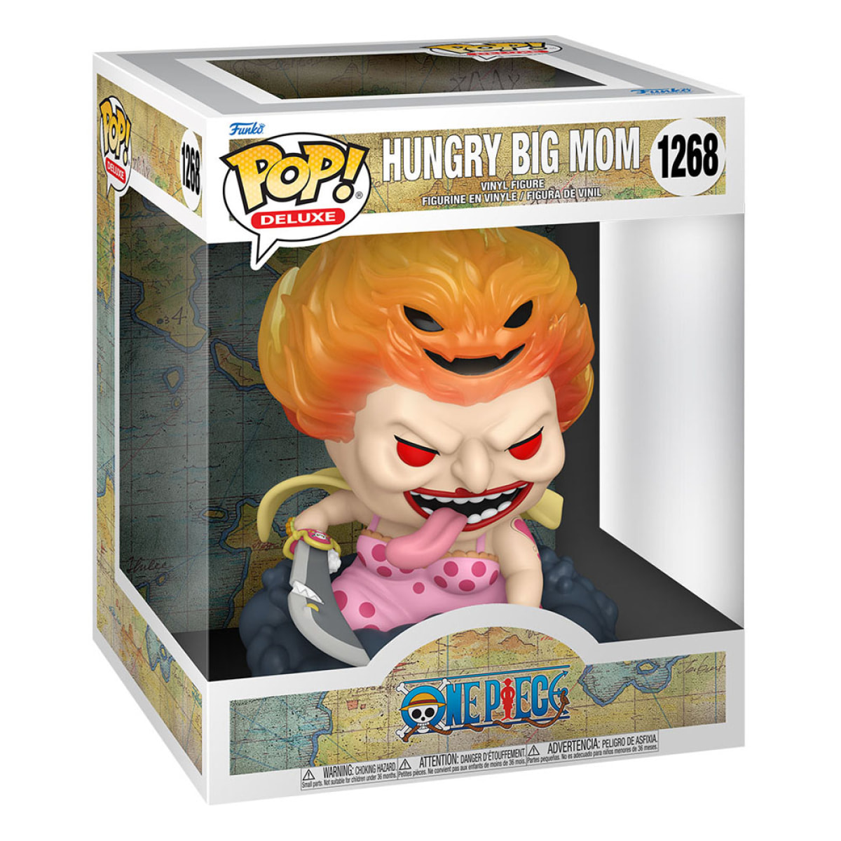 One Piece Pop! Deluxe Vinile Figura Hungry Big Mom 9 Cm Funko