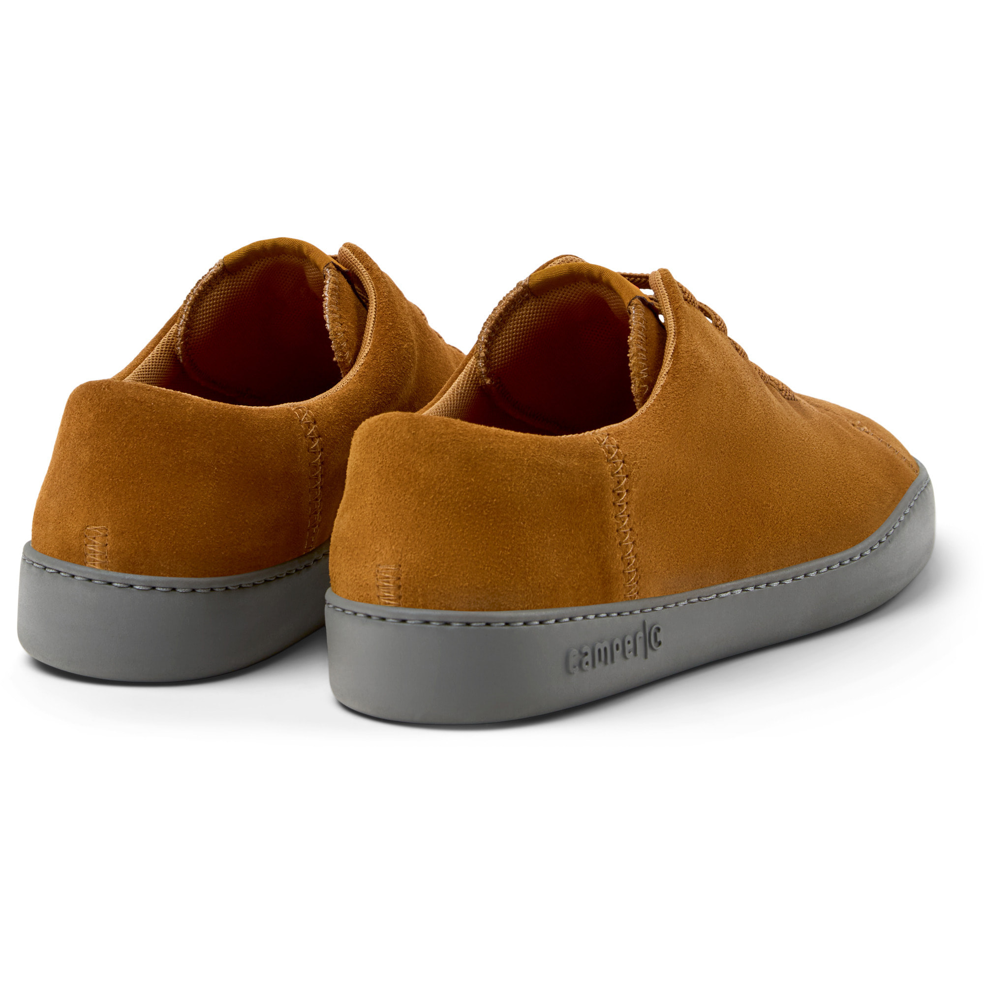 Zapatillas - CAMPER Peu Touring - Marron - Piel de ante