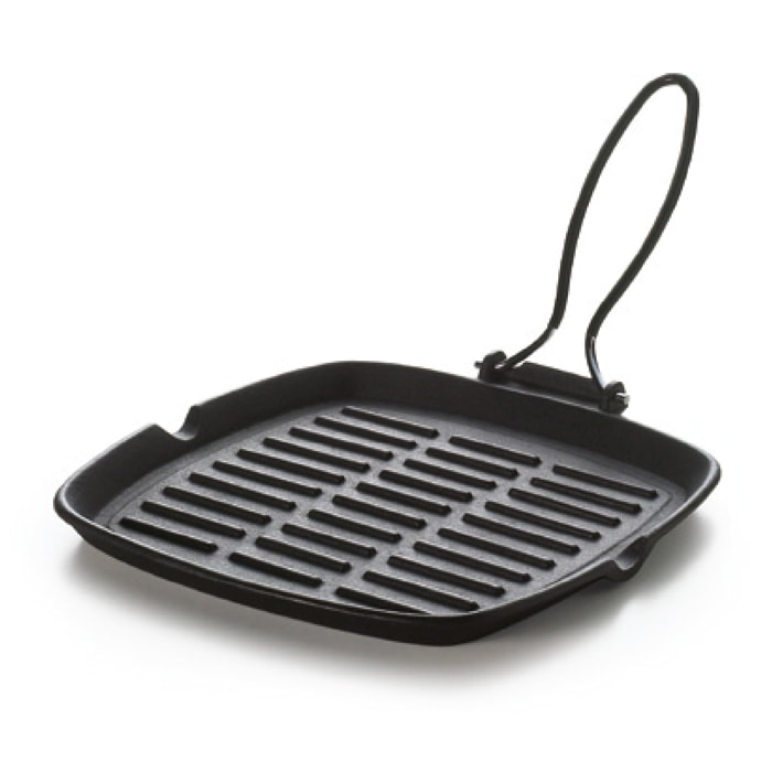 Grill 24 × 24 cm Excelsa – Dieta-Grill, Fonte Noire