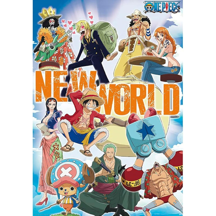 One Piece - Poster "Nuova Squadra Mondiale" 91.5 x 61 cm AbyStyle