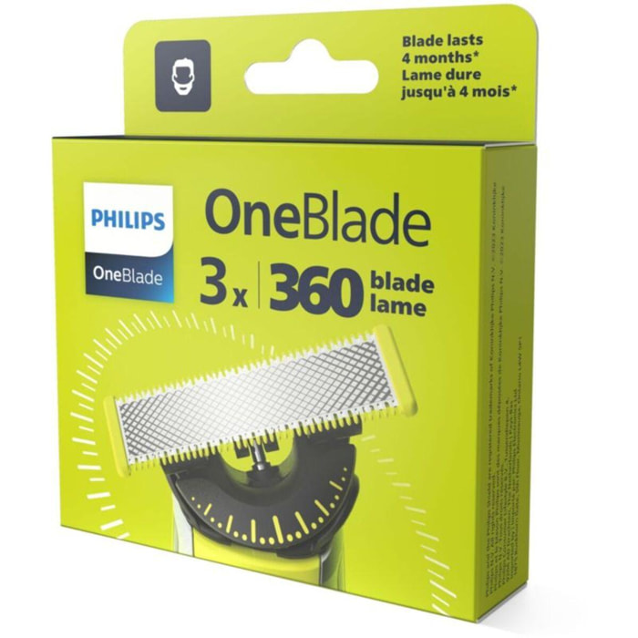 Lame one blade PHILIPS Pour One Blade 360 x3 QP430/50