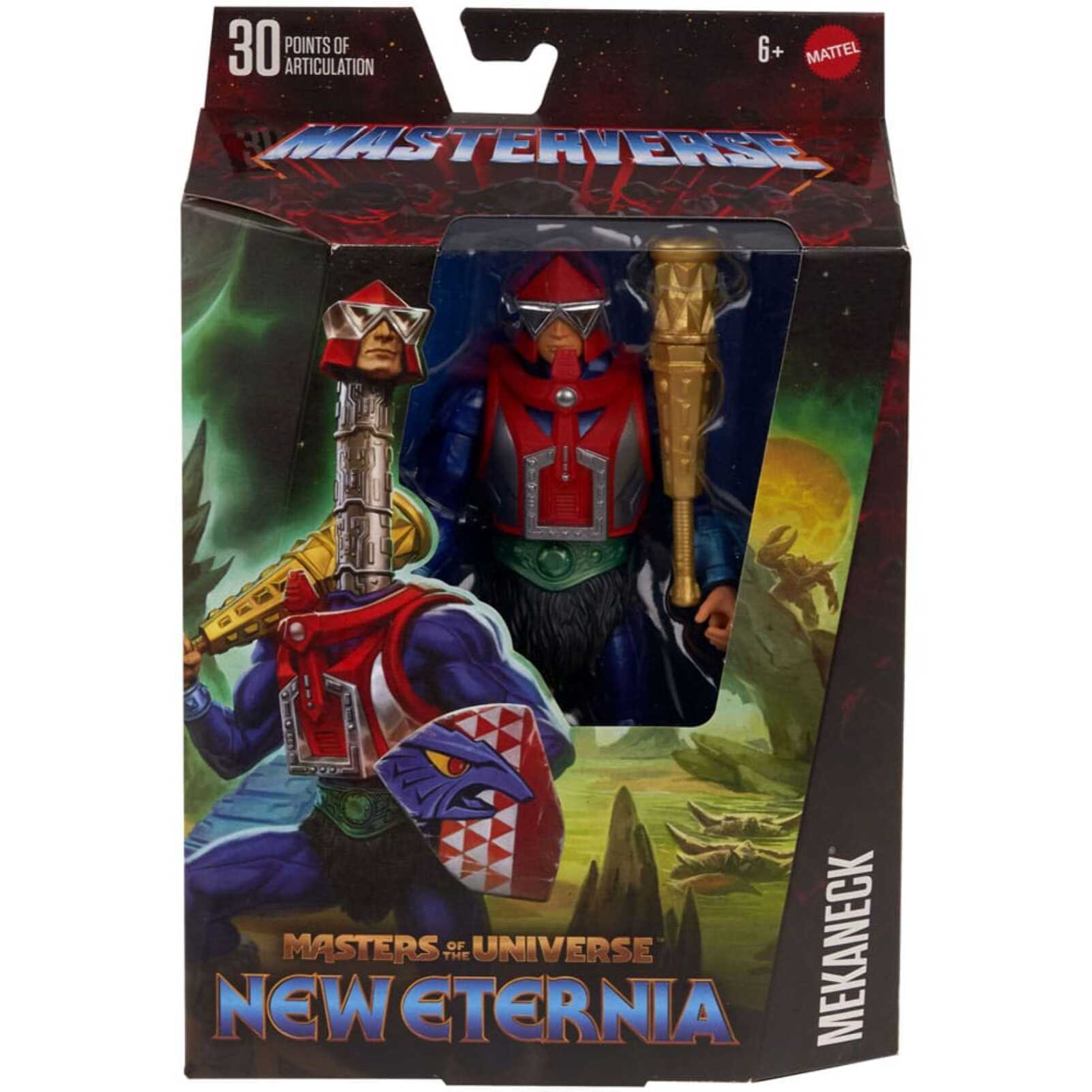 Masters Of The Universe: New Eternia Masterverse Action Figura Mekaneck 18 Cm Mattel