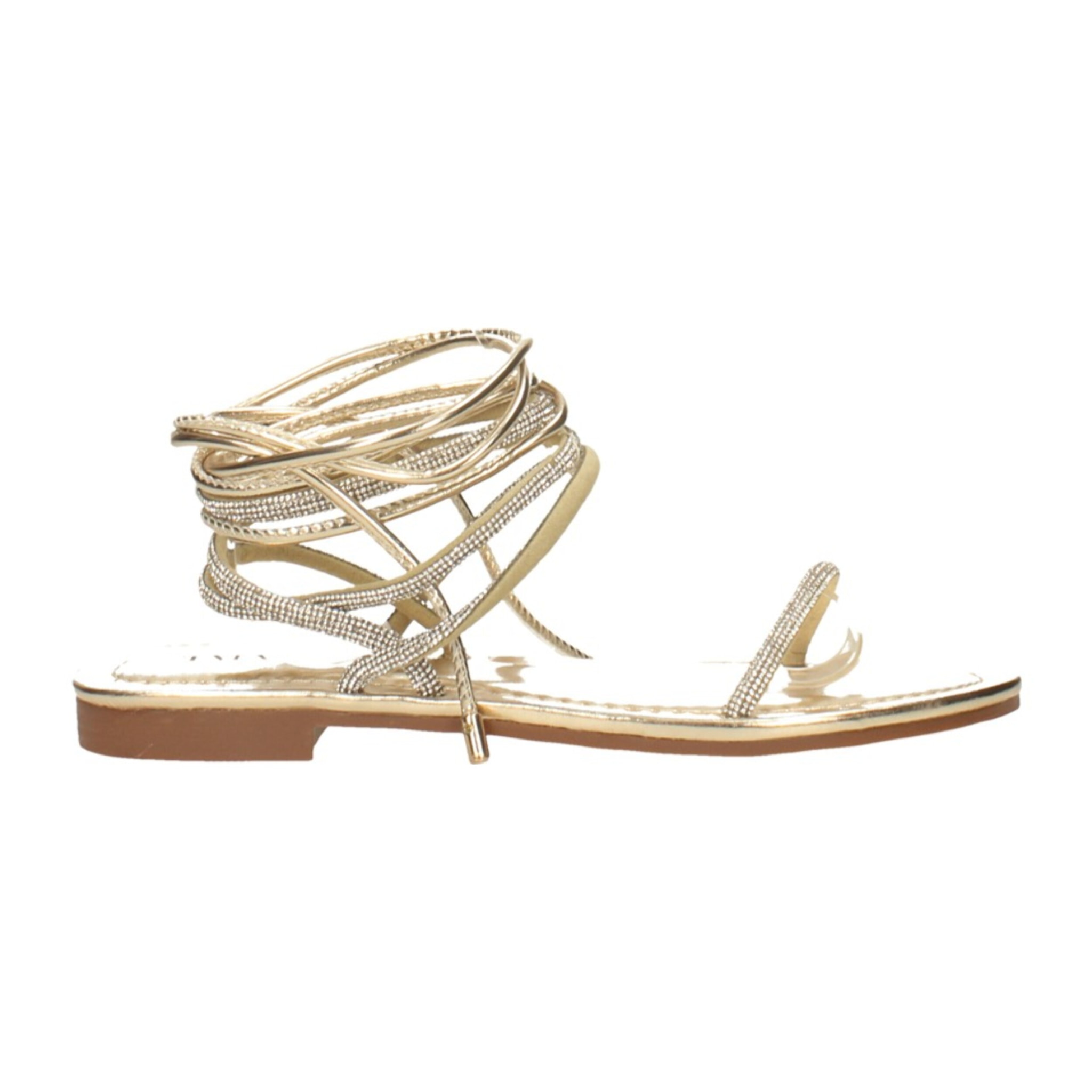 Sandali Donna Tata Italia Dorato