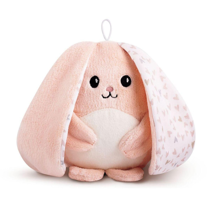 Peluche MY HUMMY Lapin Basique rose