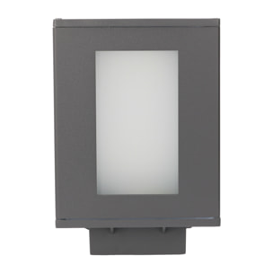 Forlight Baliza Ip44 Alfil E27 23W Gris Urbano
