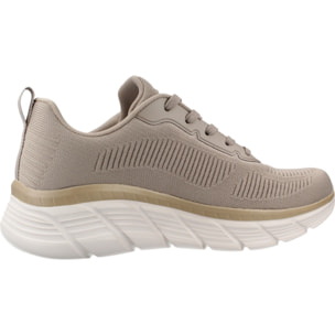 Sneakers De  Mujer Bobs B Flex Hi Flying Hi Beis