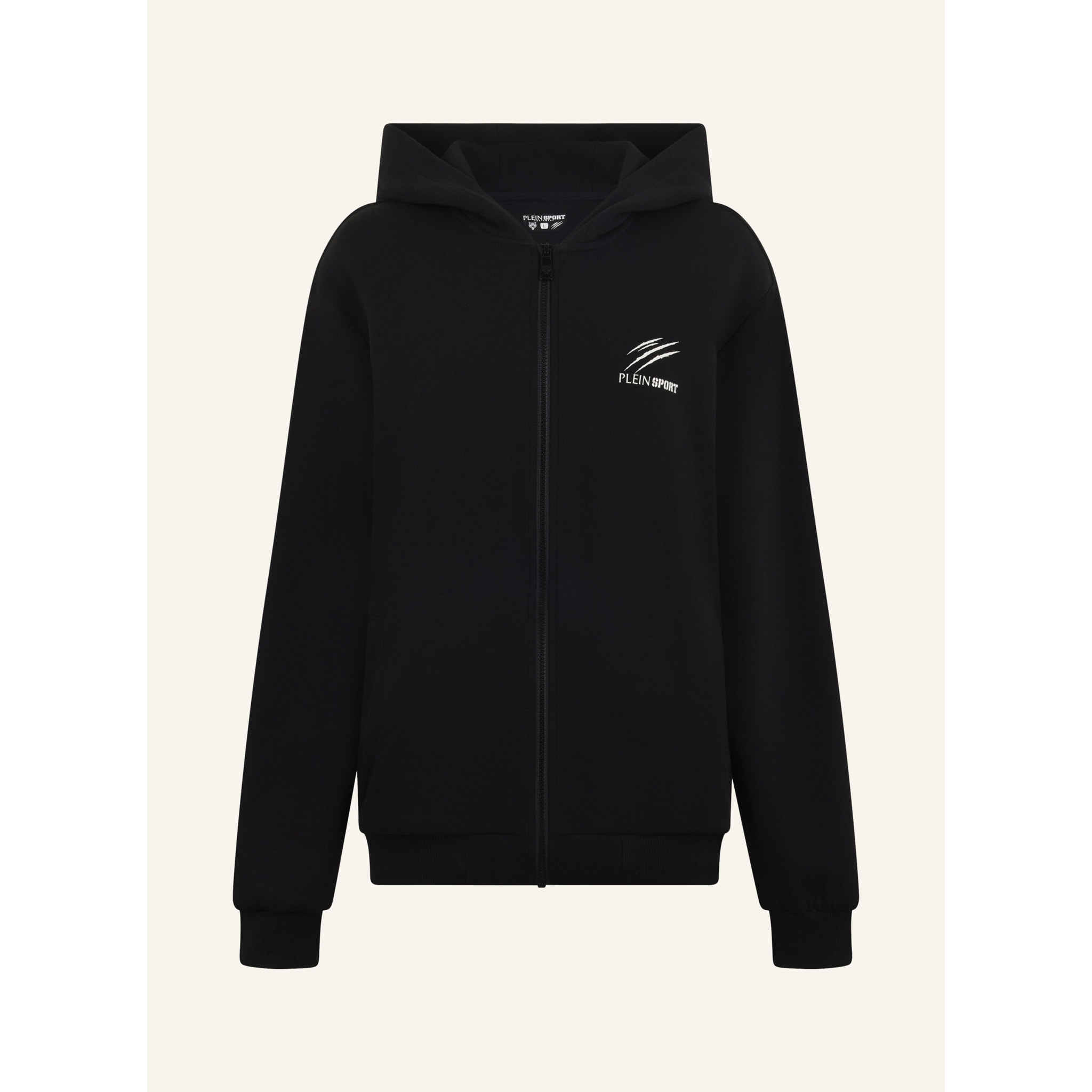 PLEIN SPORT Pique Zip Hoodie Icon