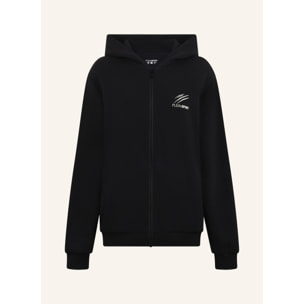 PLEIN SPORT Pique Zip Hoodie Icon