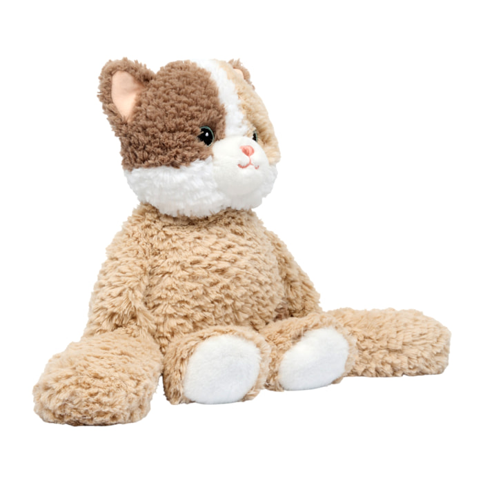 Peluche - JEUX 2 MOMES - Chat Calin Lestée - Douce - Blanc