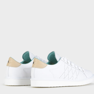 ZAPATO CON CORDONES HOMBRE P01 DE PIEL BLANCO ARENA