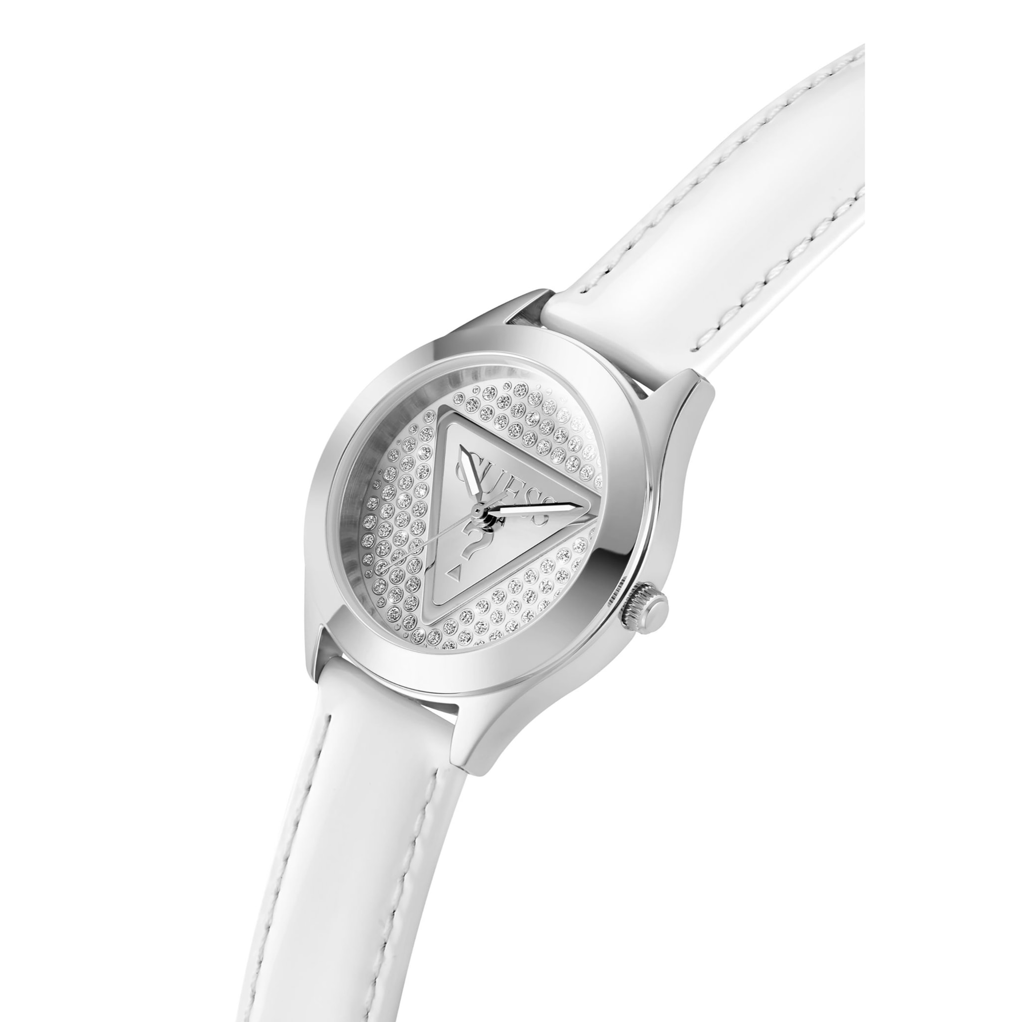 Guess Orologio Analogico Al Quarzo Glitz Plaque