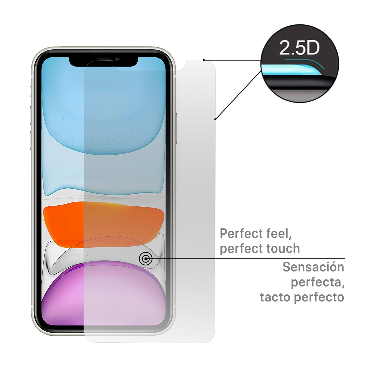 Proteggi schermo in vetro temperato per iPhone 11 Pro Max.