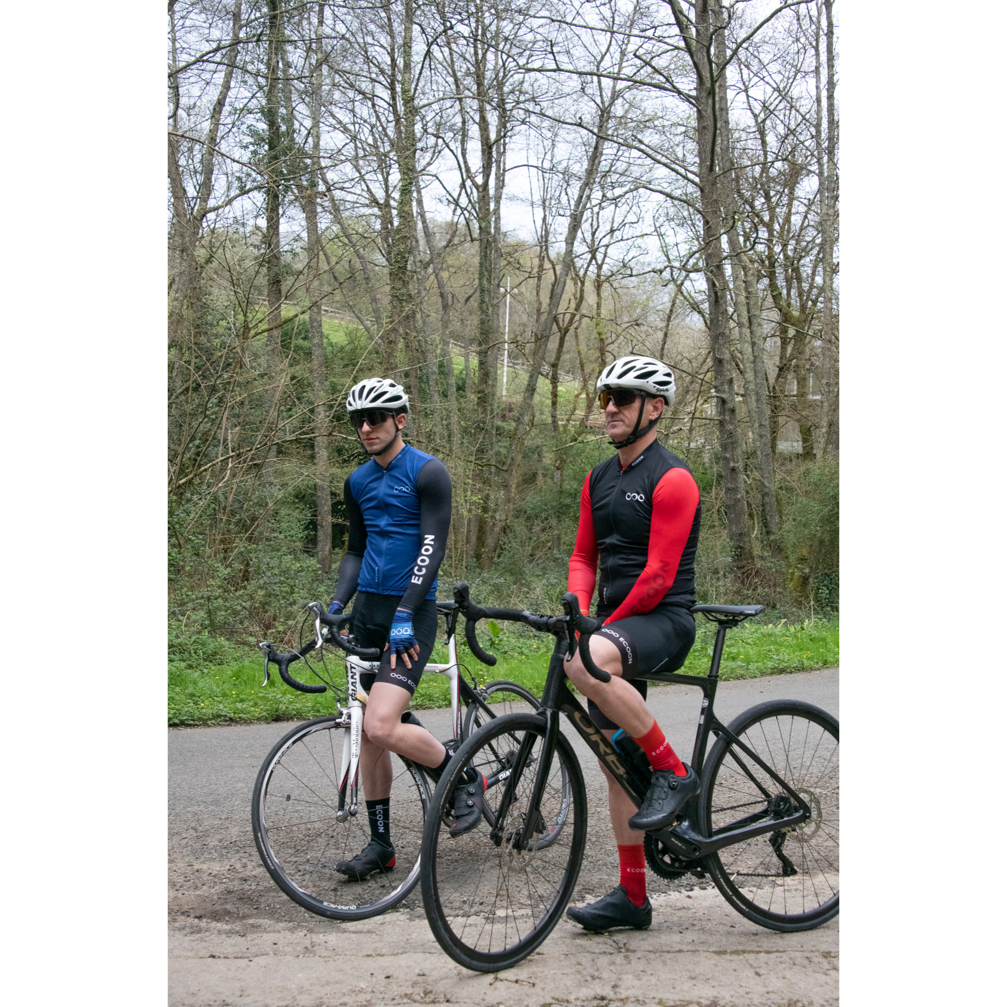 Maglia senza maniche ECOON Alpe D'Huez in blu