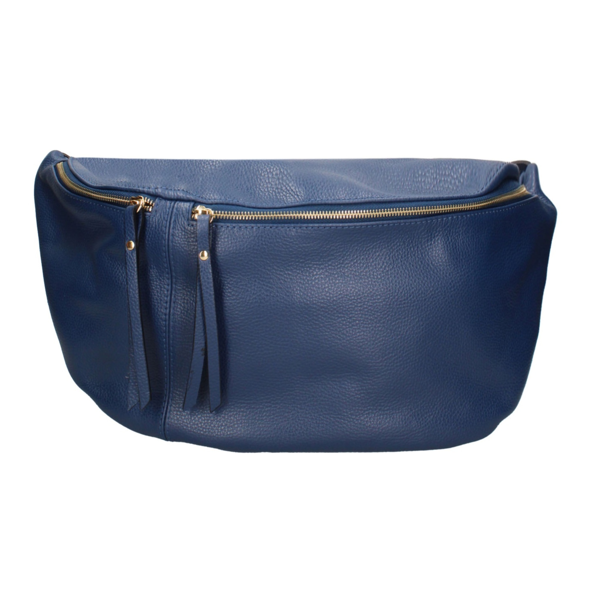 Borsa a tracolla da donna Made in Italy - Modello Caelia Plus - 100% pelle - 47.0 x 28.0 x 2.0 cm