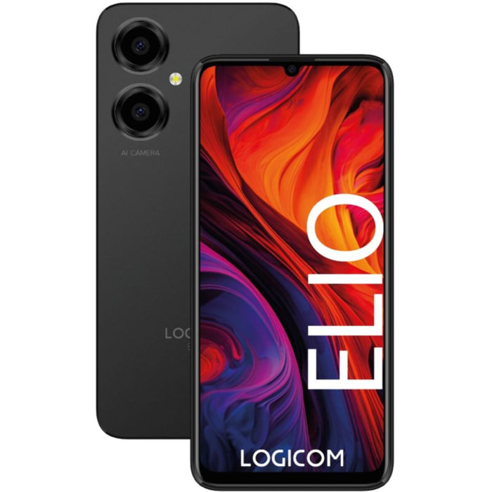 Smartphone LOGICOM Elio Noir 64Go 4G