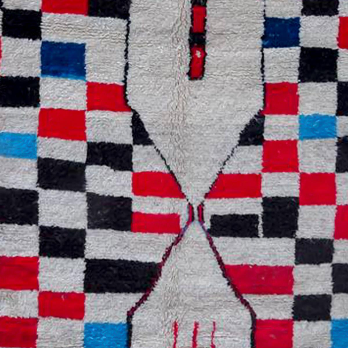 Authentique tapis berbère fait main en laine FURO