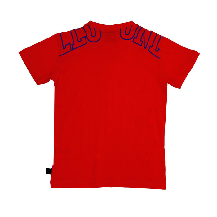 Nuevo Camiseta deportiva de manga corta para niño con logo grande