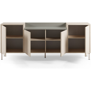 Buffet 4 portes bicolore - AMOS