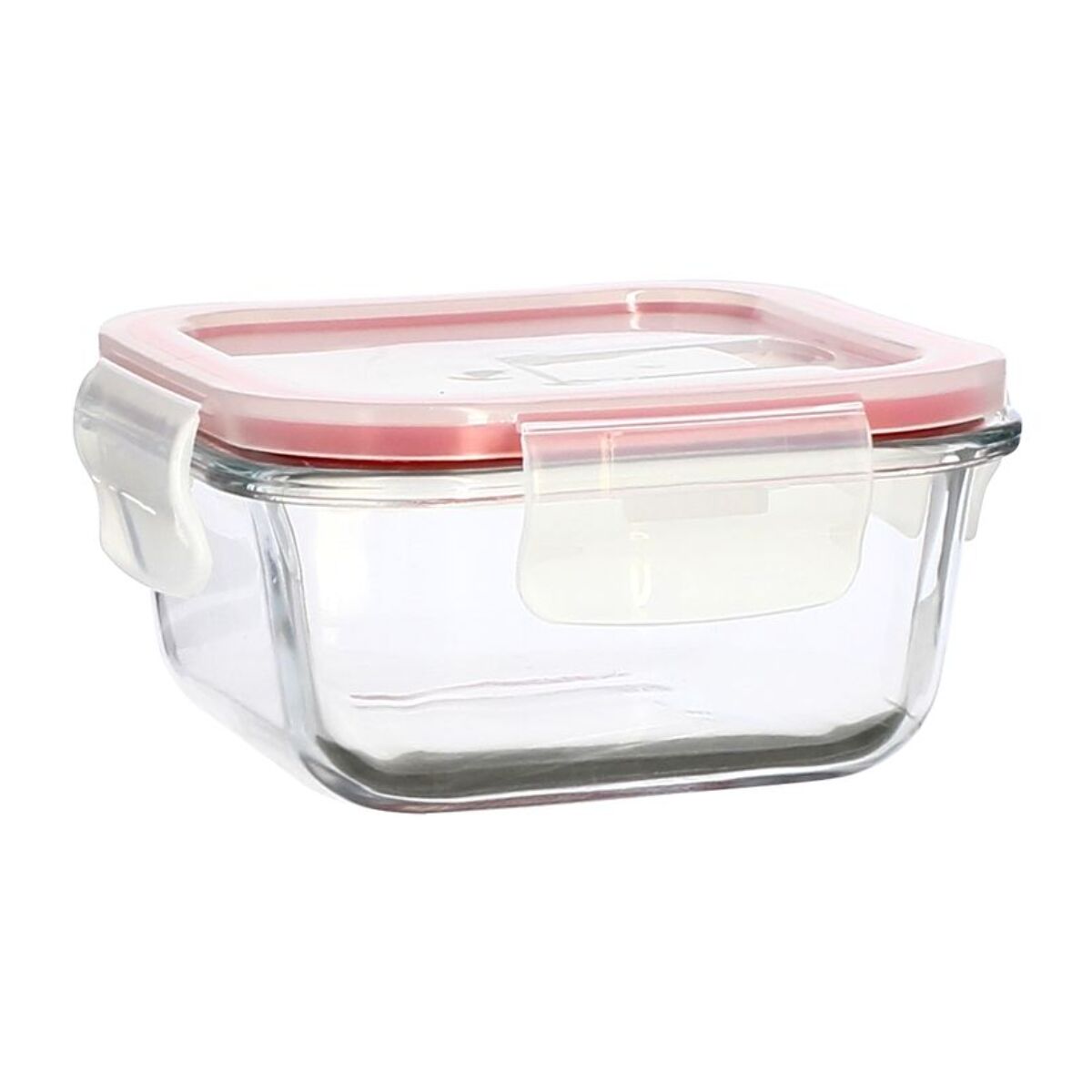 Boîte hermétique carré 310ml en verre CLEMENTINE