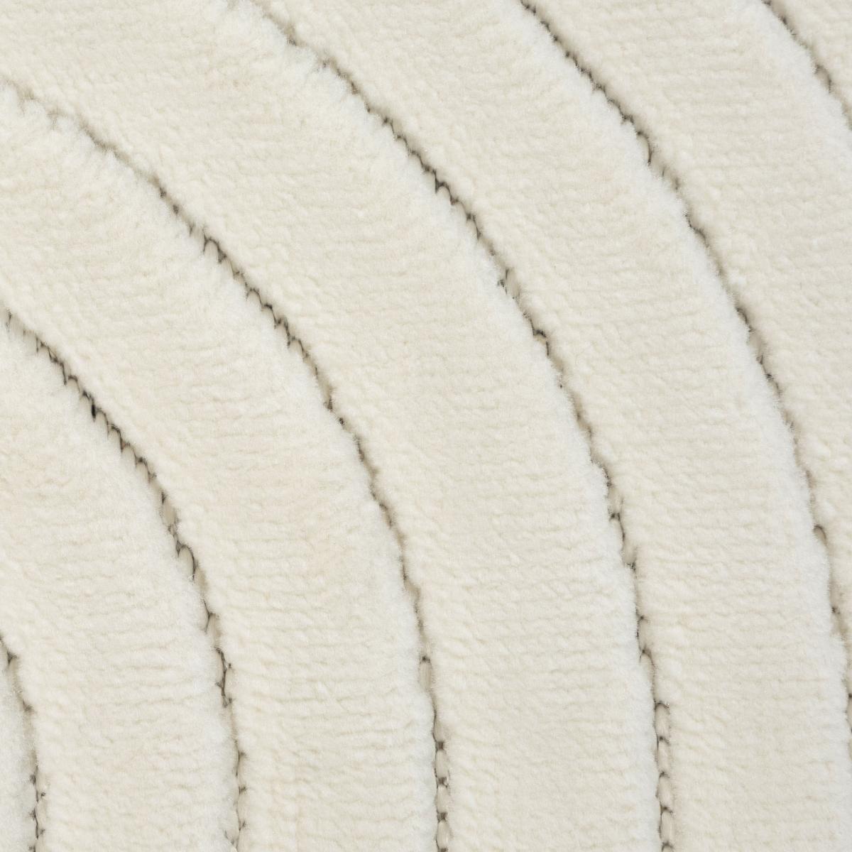 Grand tapis intérieur extérieur en relief ton sur ton FIRU