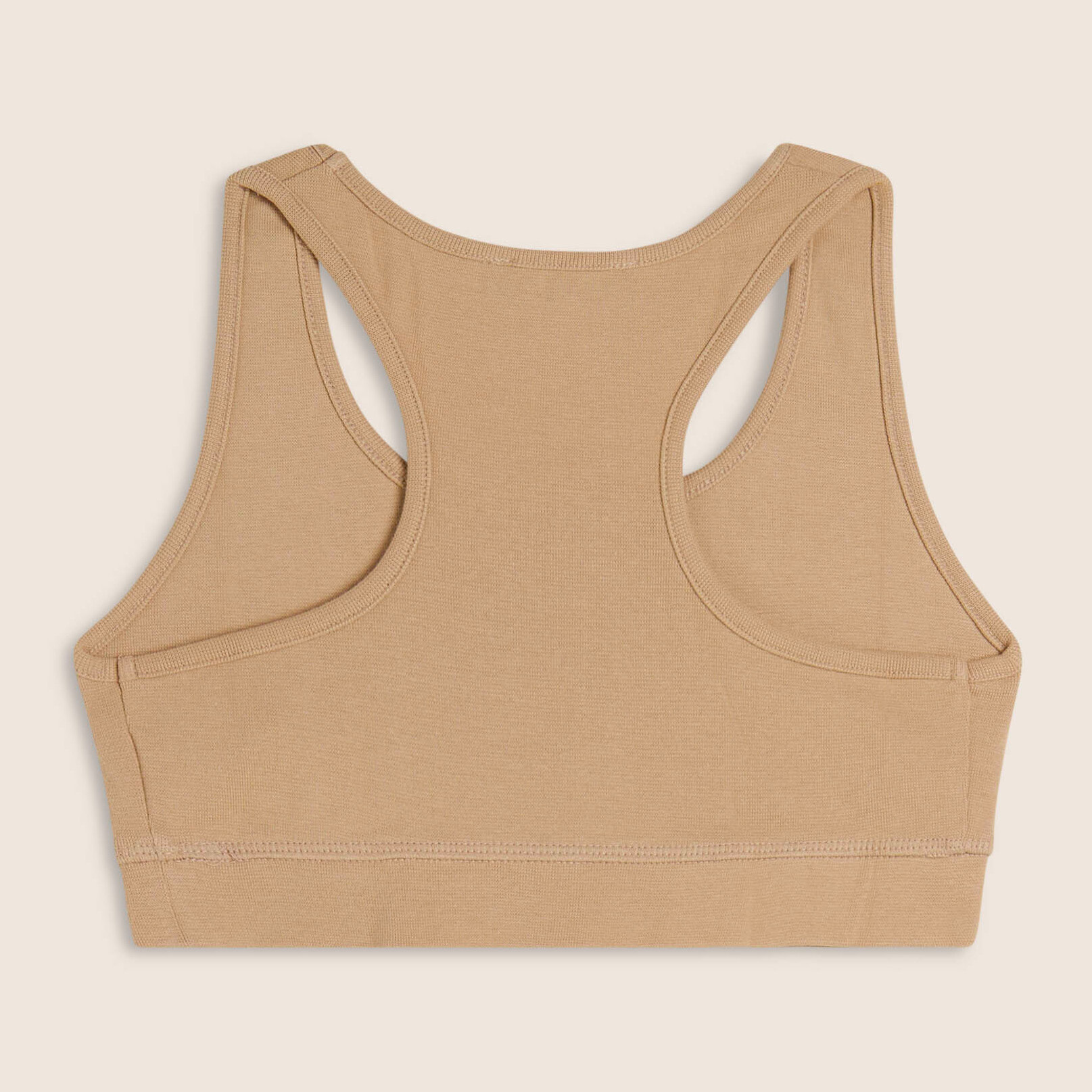 Top sportivo in heavy jersey con vogatore e fascia elastica